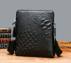 Crocodile Sythetic Leather Messager τσάντα